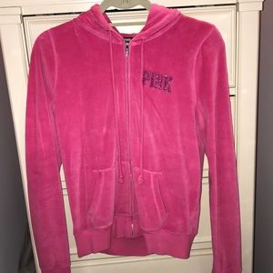 PINK Velour Sweatshirt - Victoria's Secret